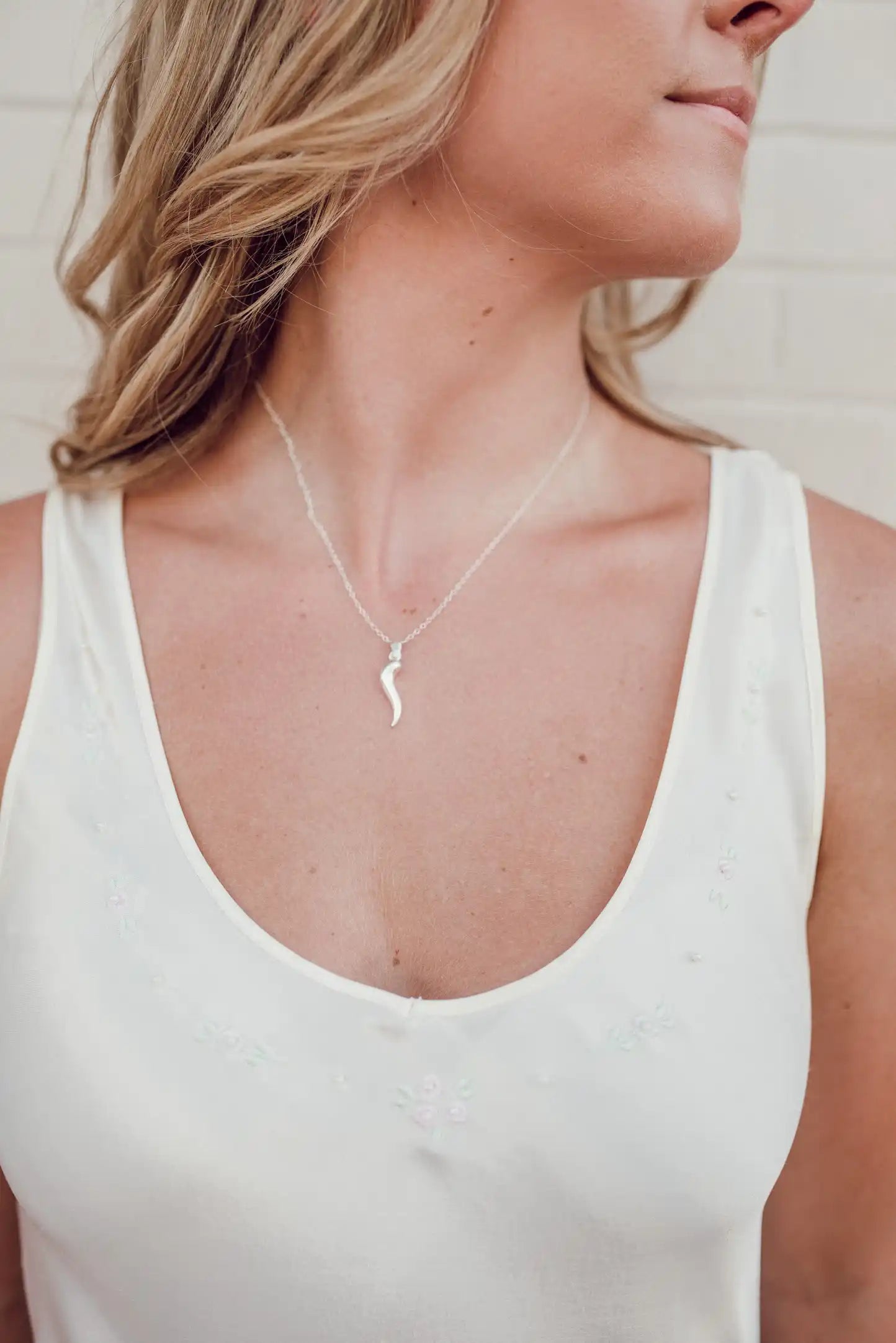 Bella Horn Pendant – Medium