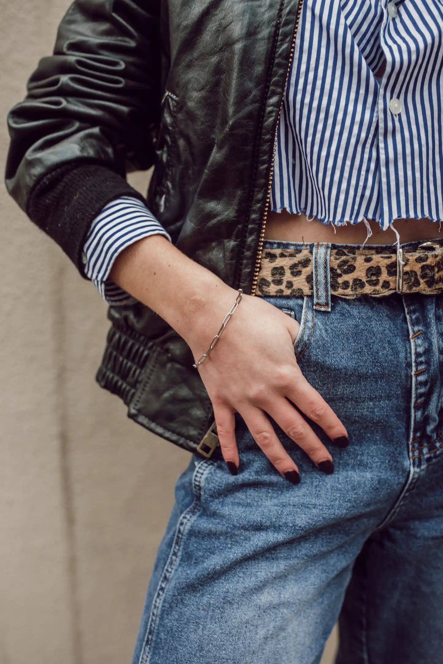 Bianca Paperclip Bracelet