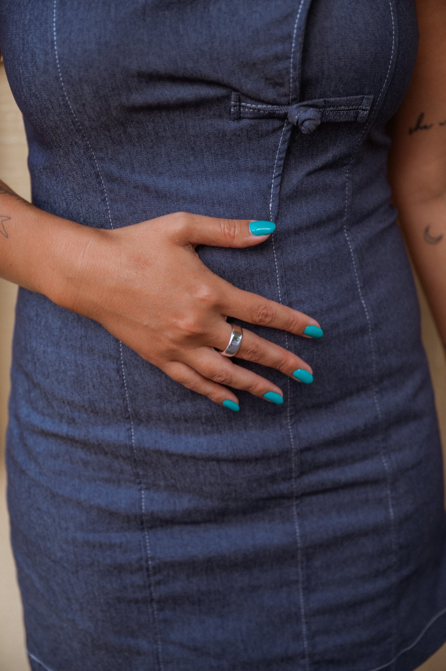 Mims Smooth Thick Ring