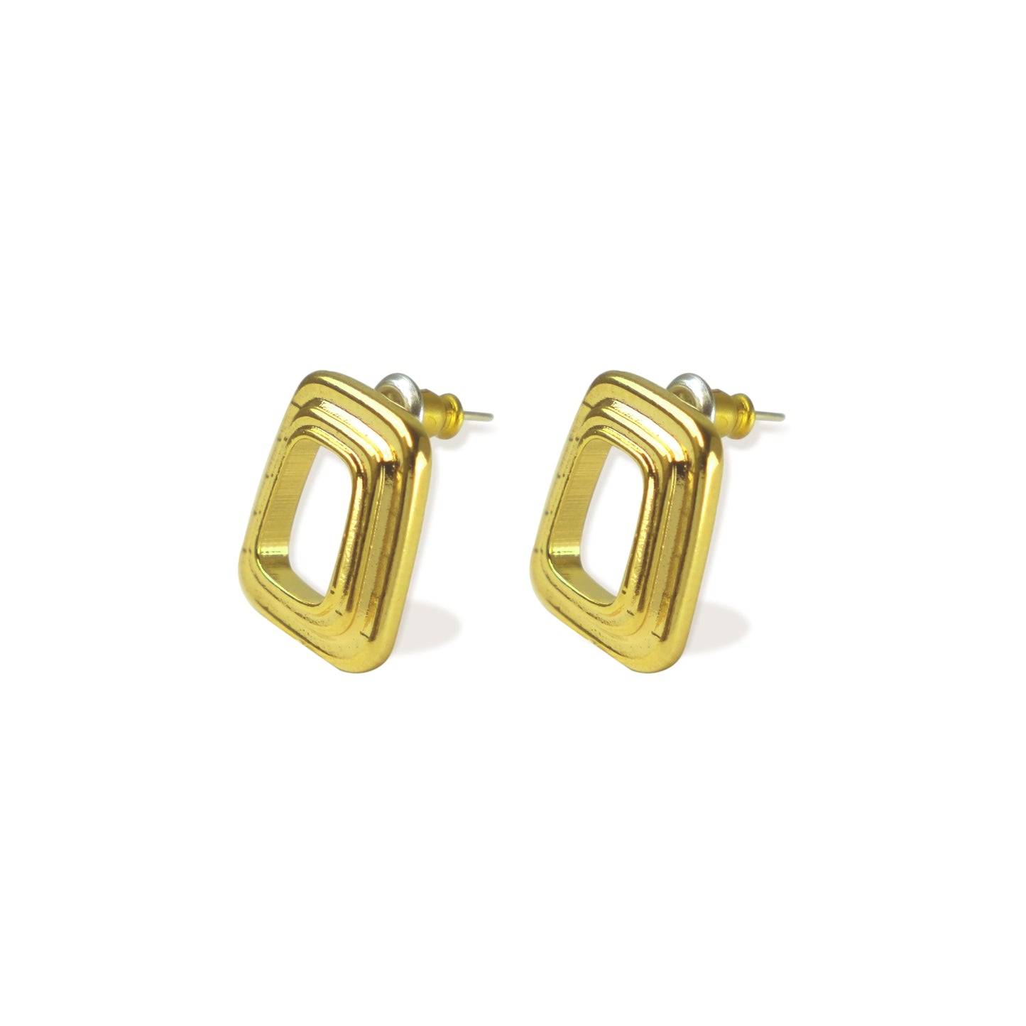 Anastasia Cut Out Trapezoid Earrings
