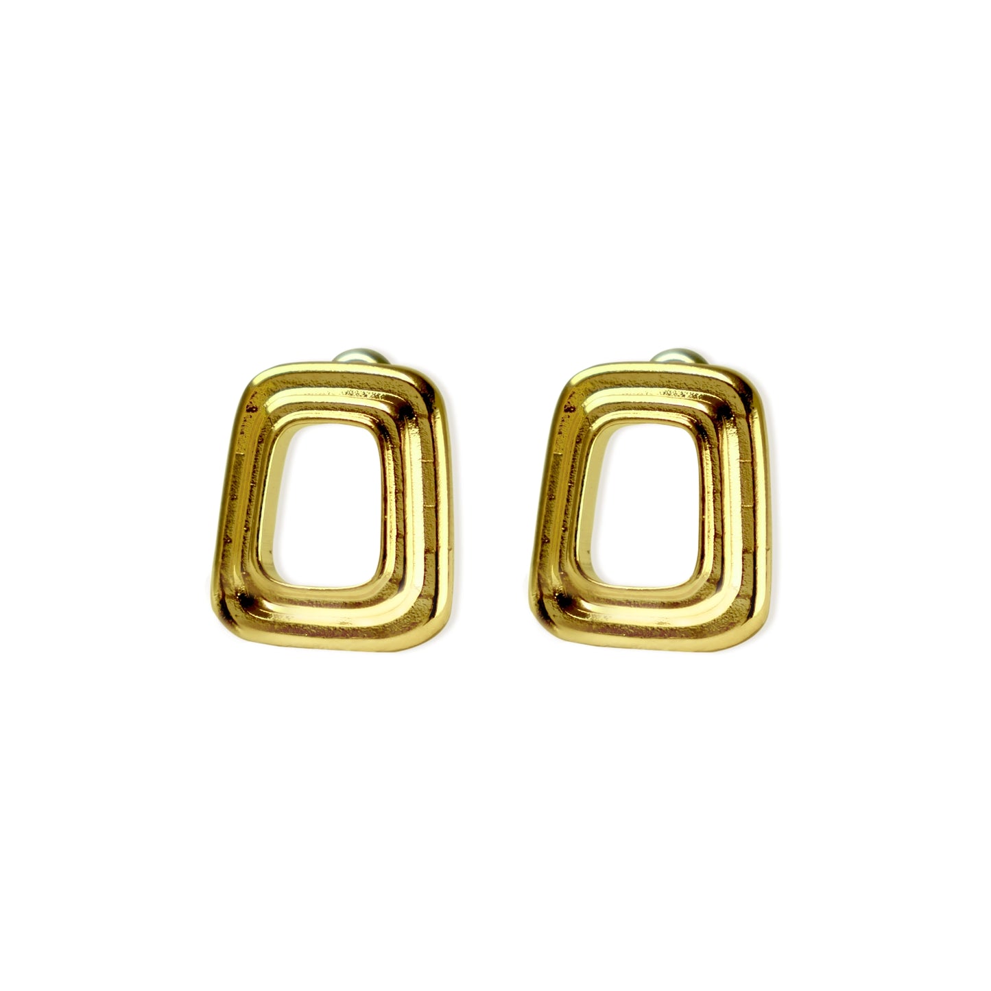 Anastasia Cut Out Trapezoid Earrings