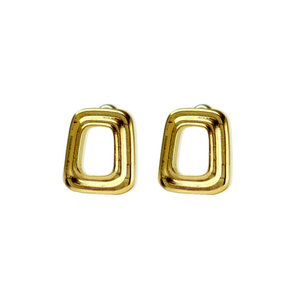Anastasia Cut Out Trapezoid Earrings
