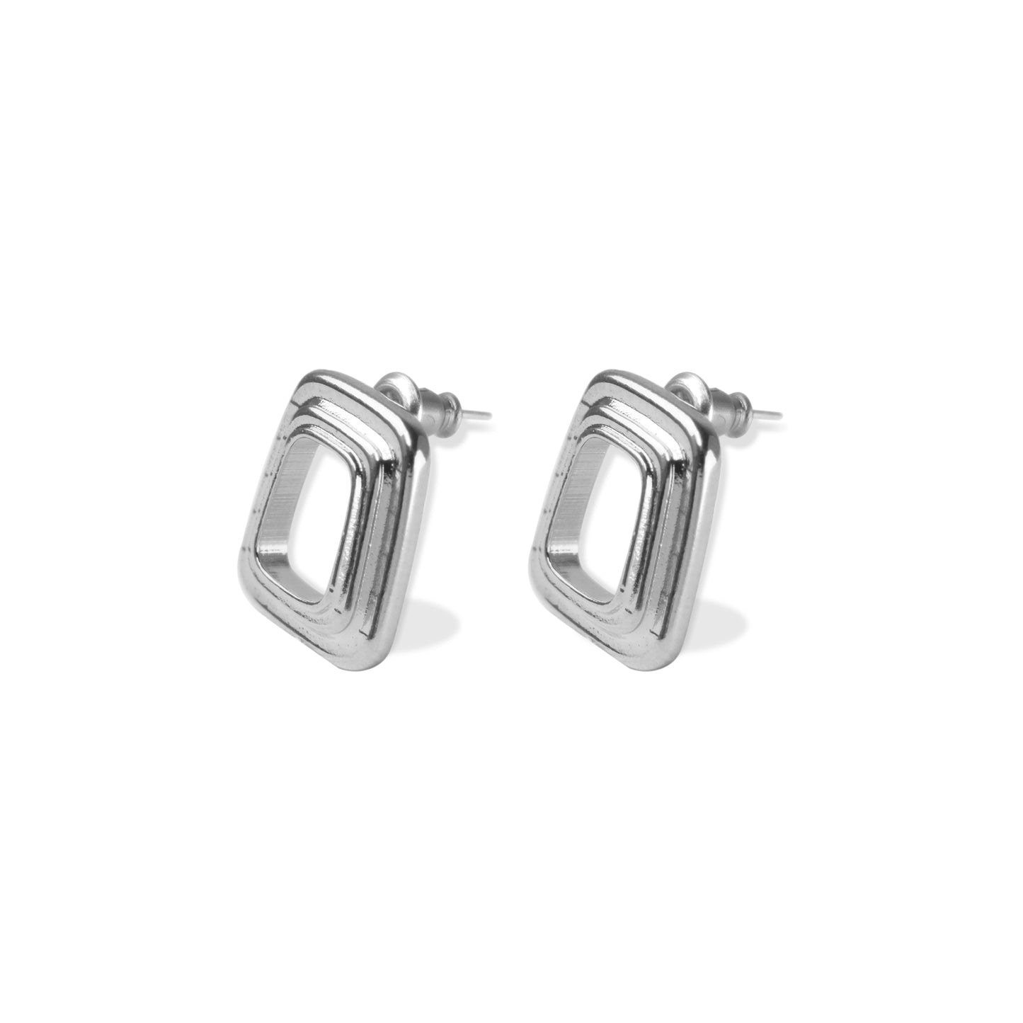 Anastasia Cut Out Trapezoid Earrings