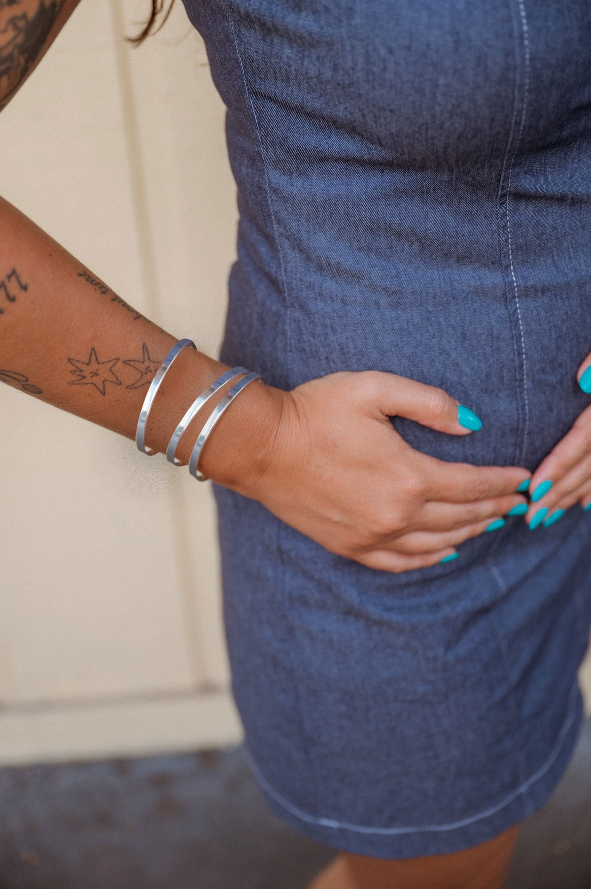 Sasha Flat Bangle Set