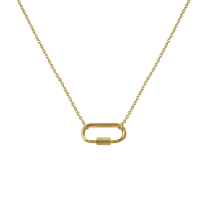Claire Carabiner Necklace