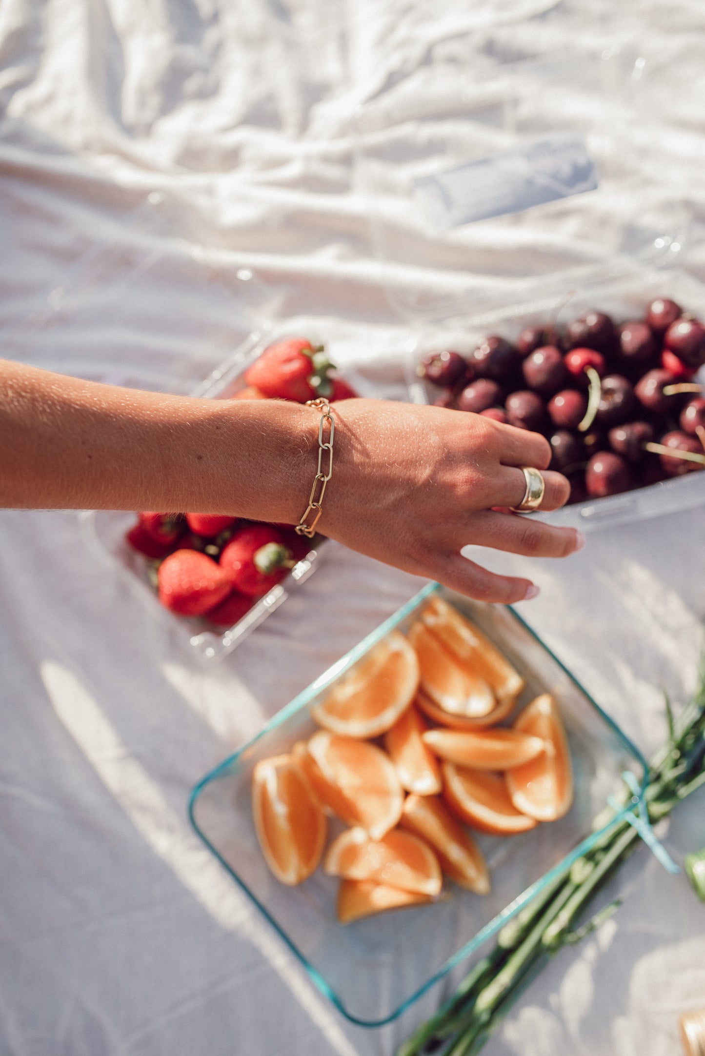 Phoebe Paperclip Bracelet