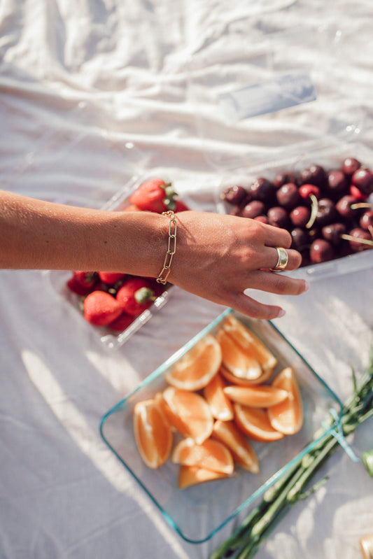 Phoebe Paperclip Bracelet