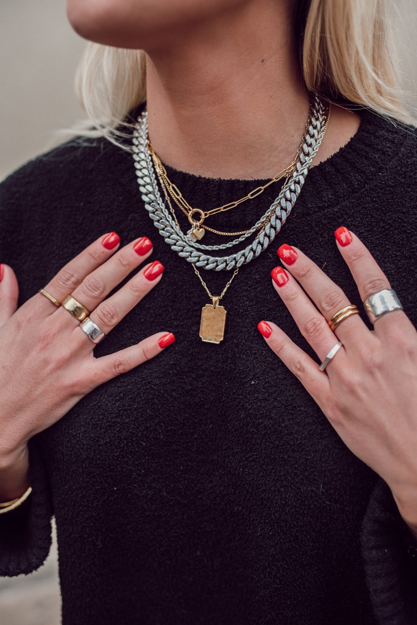 Ruth Rectangle Pendant