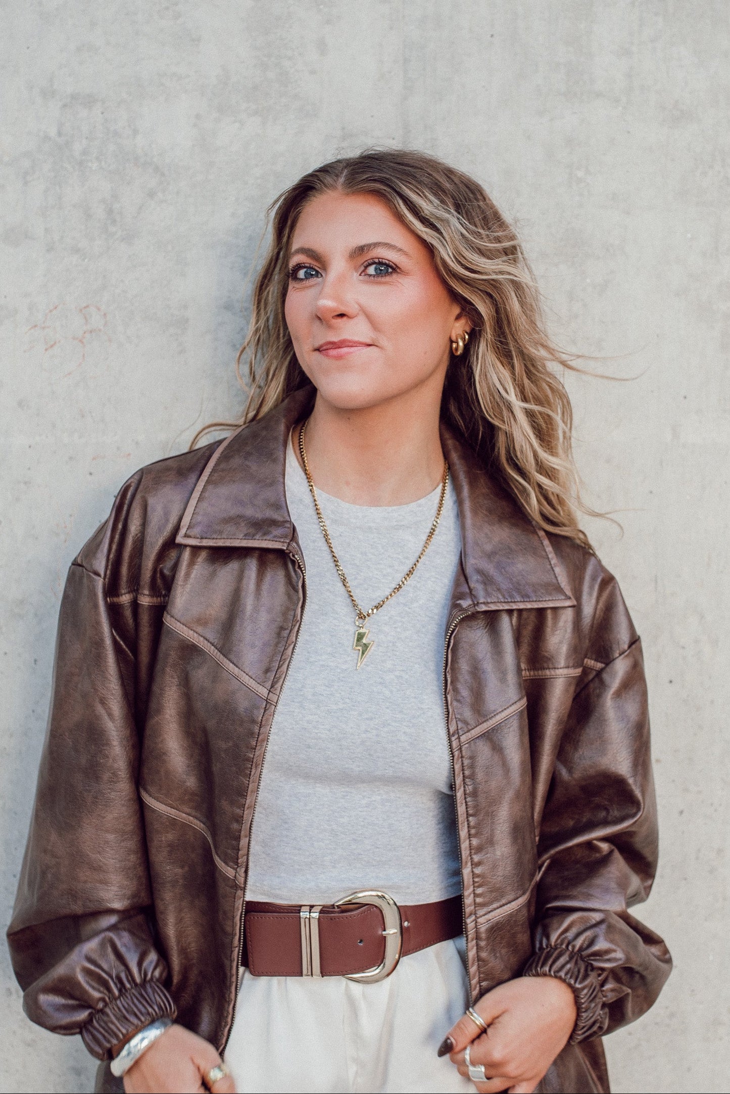 Lottie Lightning Bolt Pendant