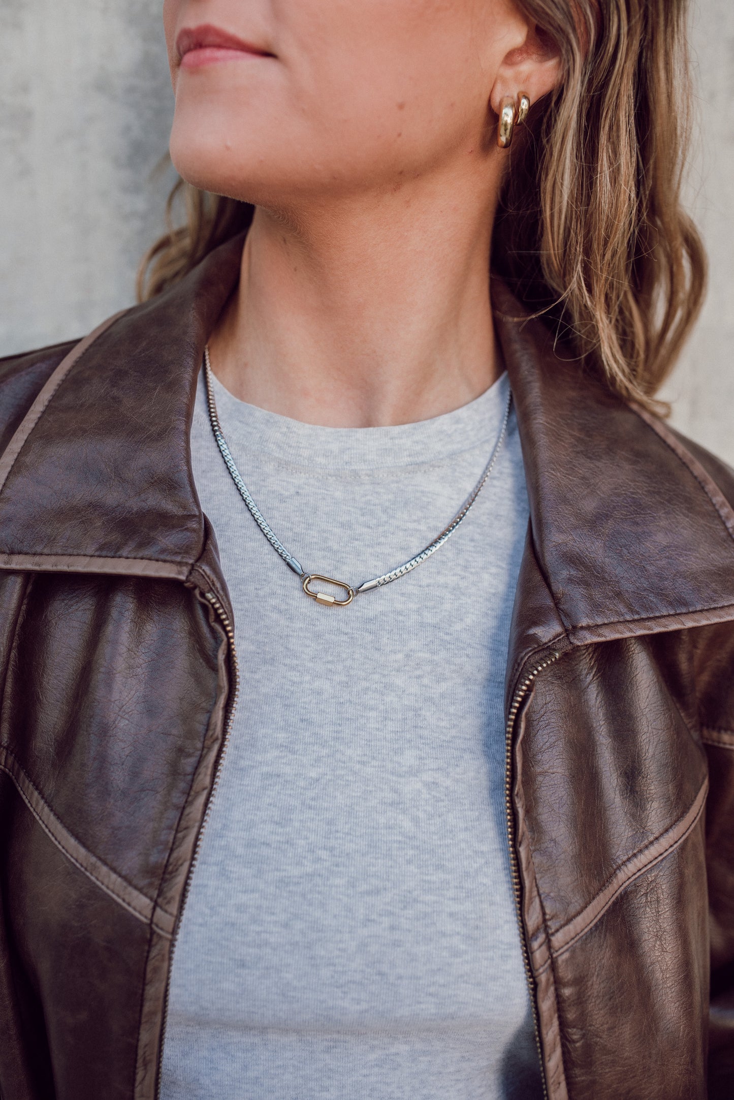 Clara Carabiner Necklace