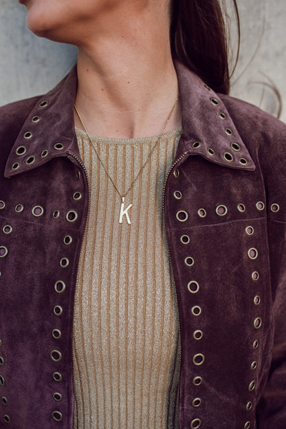 Danielle Initial Pendant