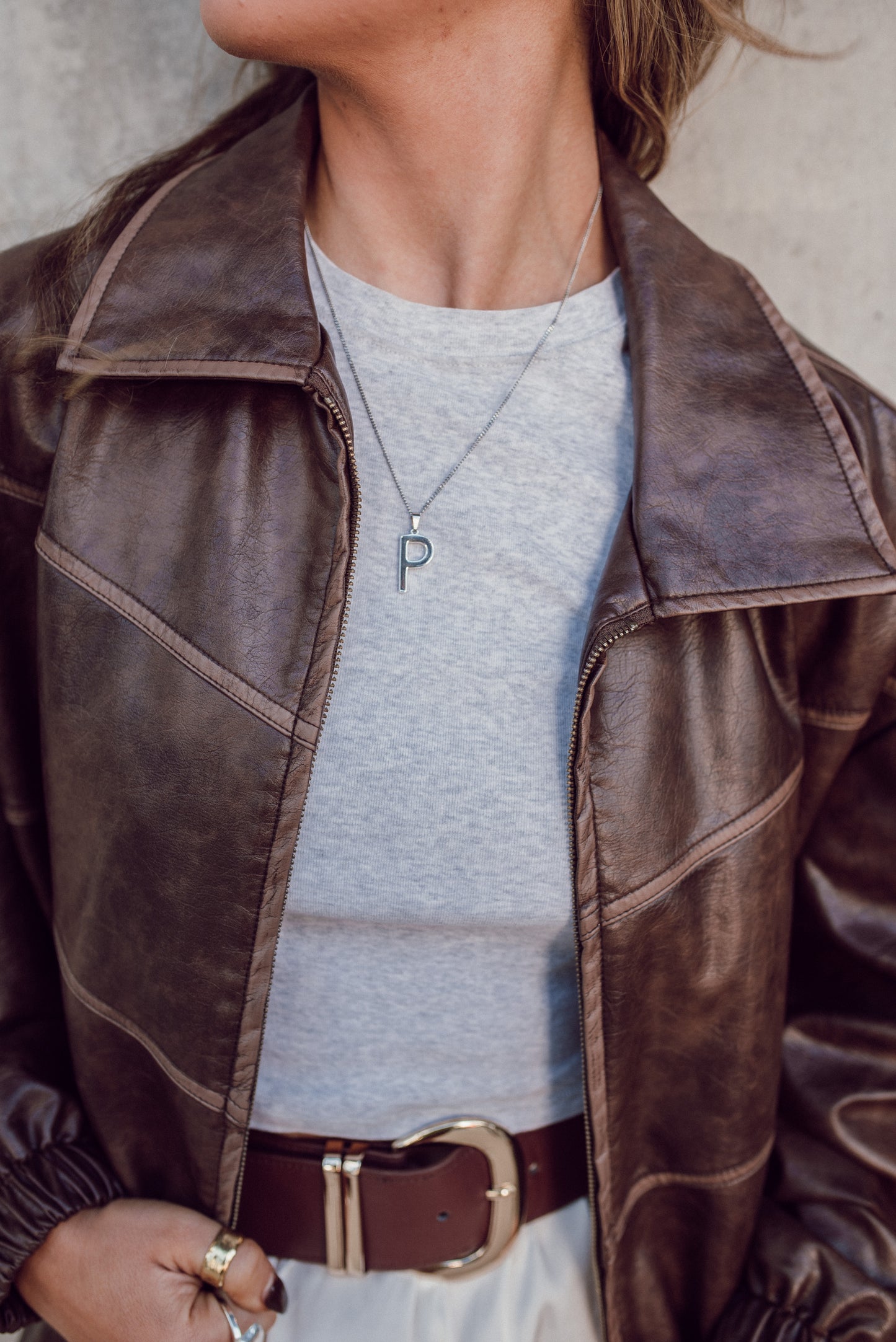 Danielle Initial Pendant