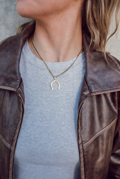 Large Horseshoe Pendant