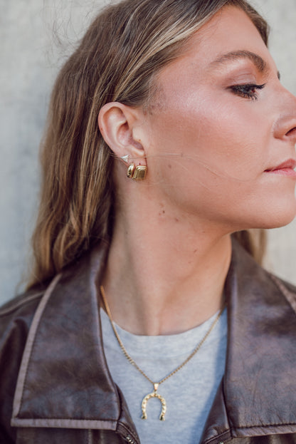 Audrey Trapezoid Earrings