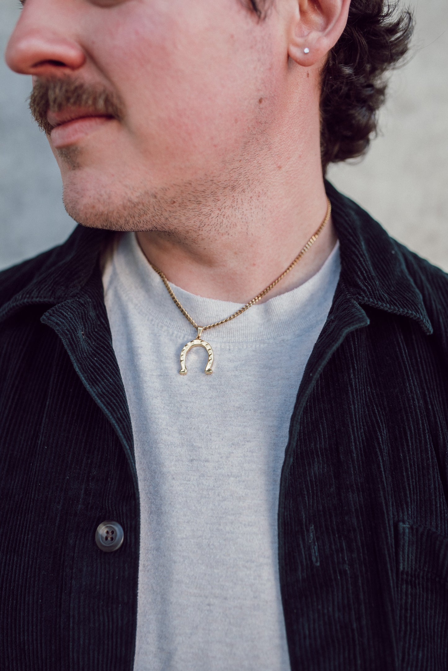 Large Horseshoe Pendant