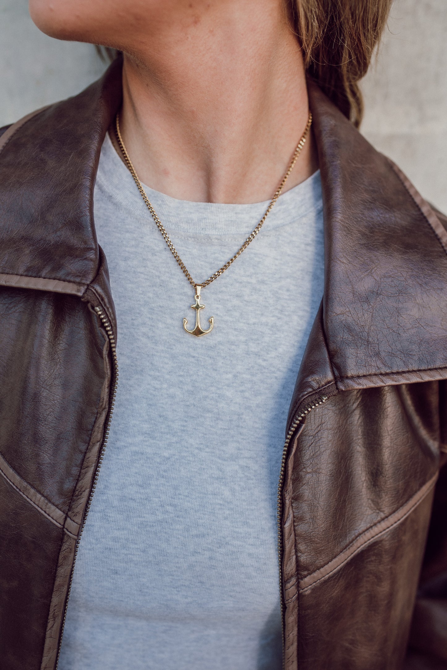 Large Anchor Pendant