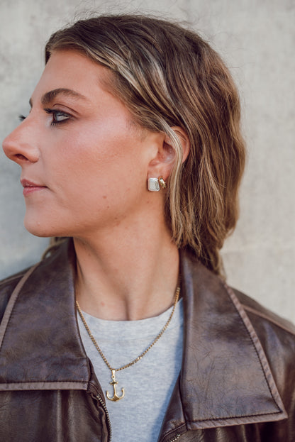 Audrey Trapezoid Earrings