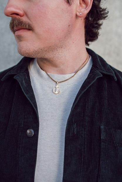 Large Anchor Pendant