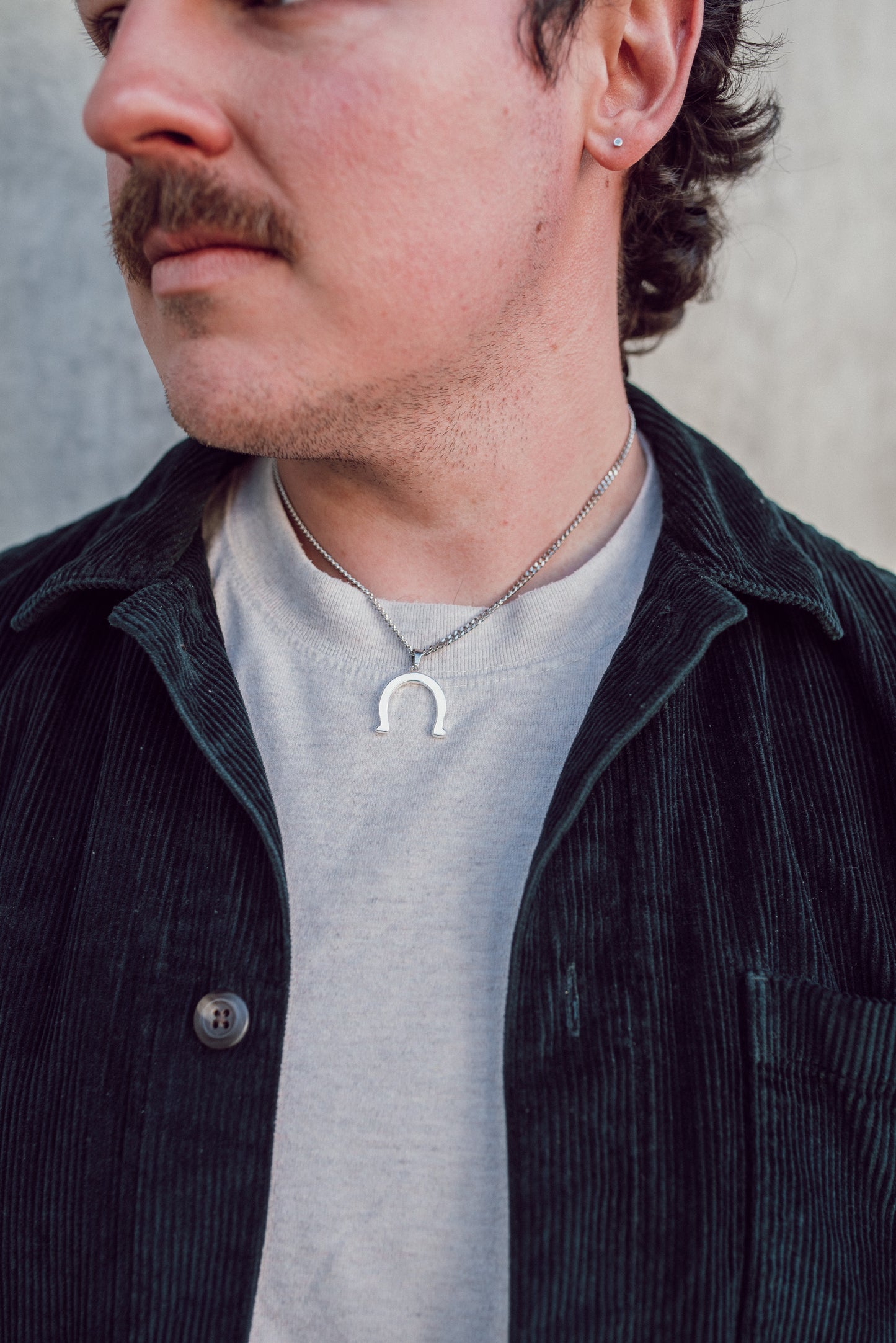 Large Horseshoe Pendant