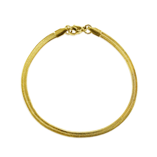 Heather Herringbone Bracelet