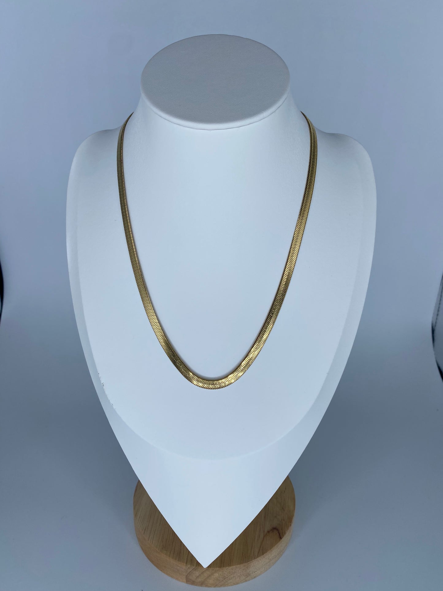 Heather Herringbone Necklace