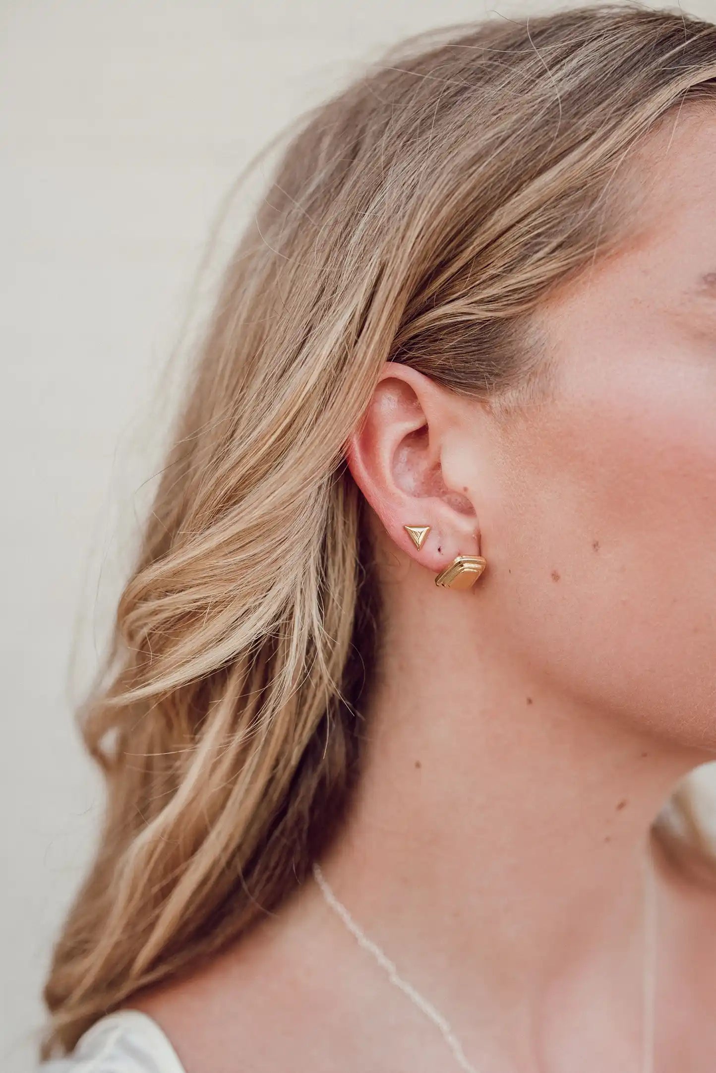 Jane Triangle Earrings