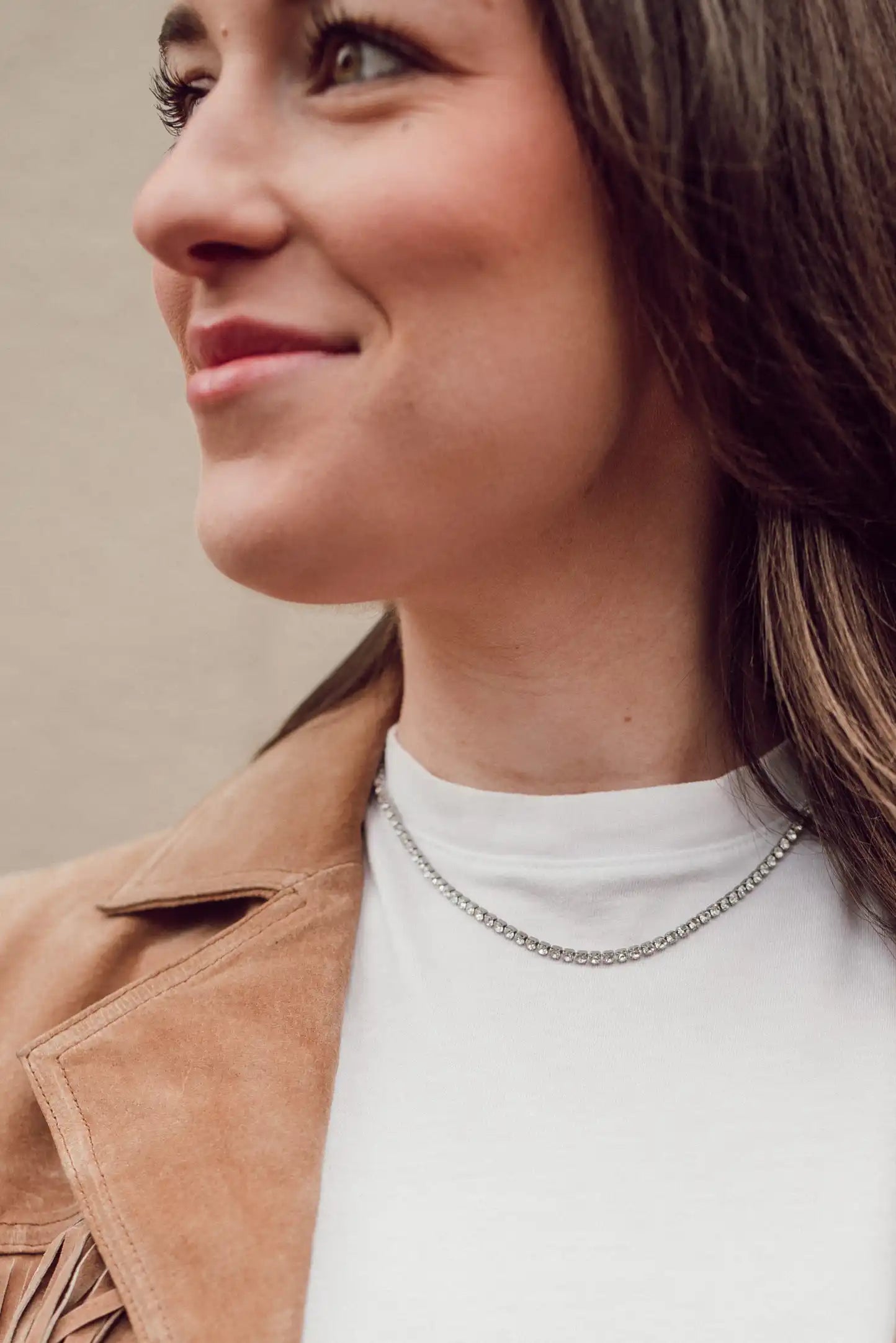 Juliana Tennis Necklace