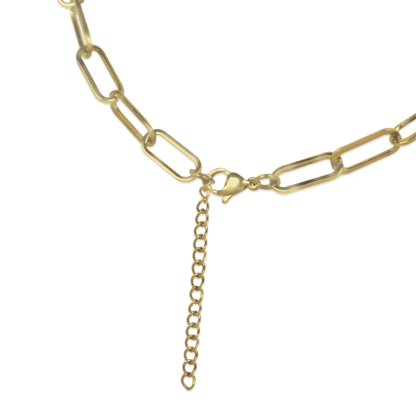 Phoebe Paperclip Necklace