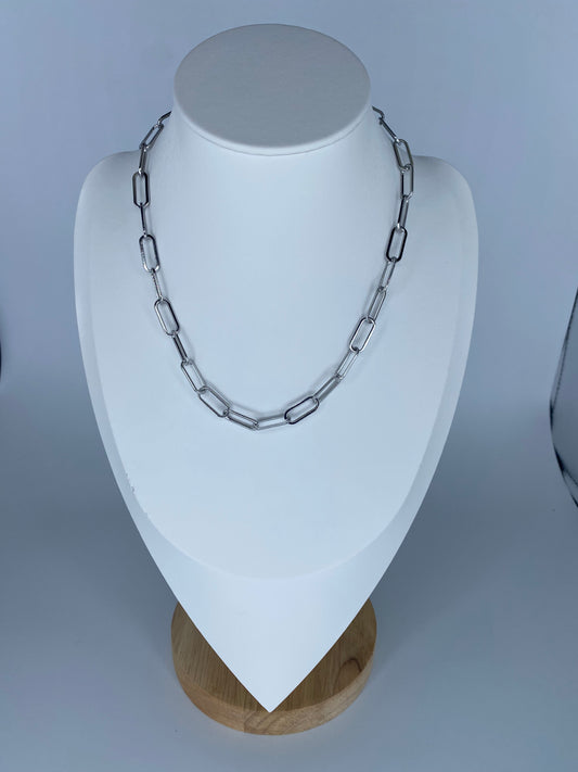 Phoebe Paperclip Necklace