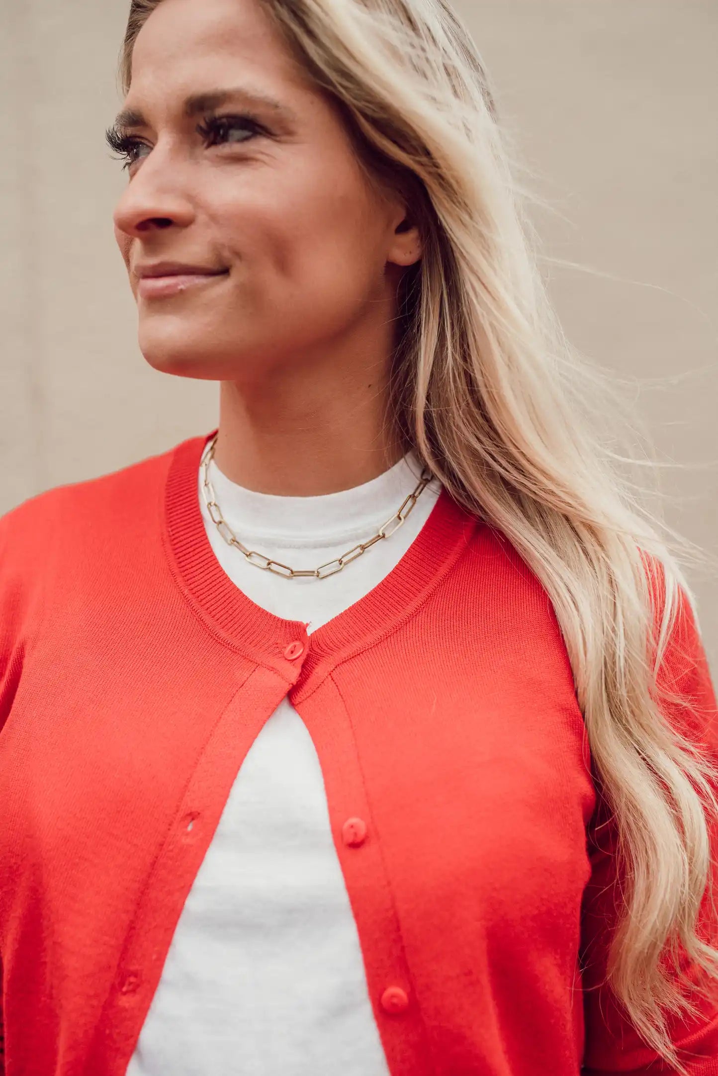 Phoebe Paperclip Necklace